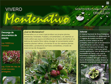 Tablet Screenshot of montenativo.com